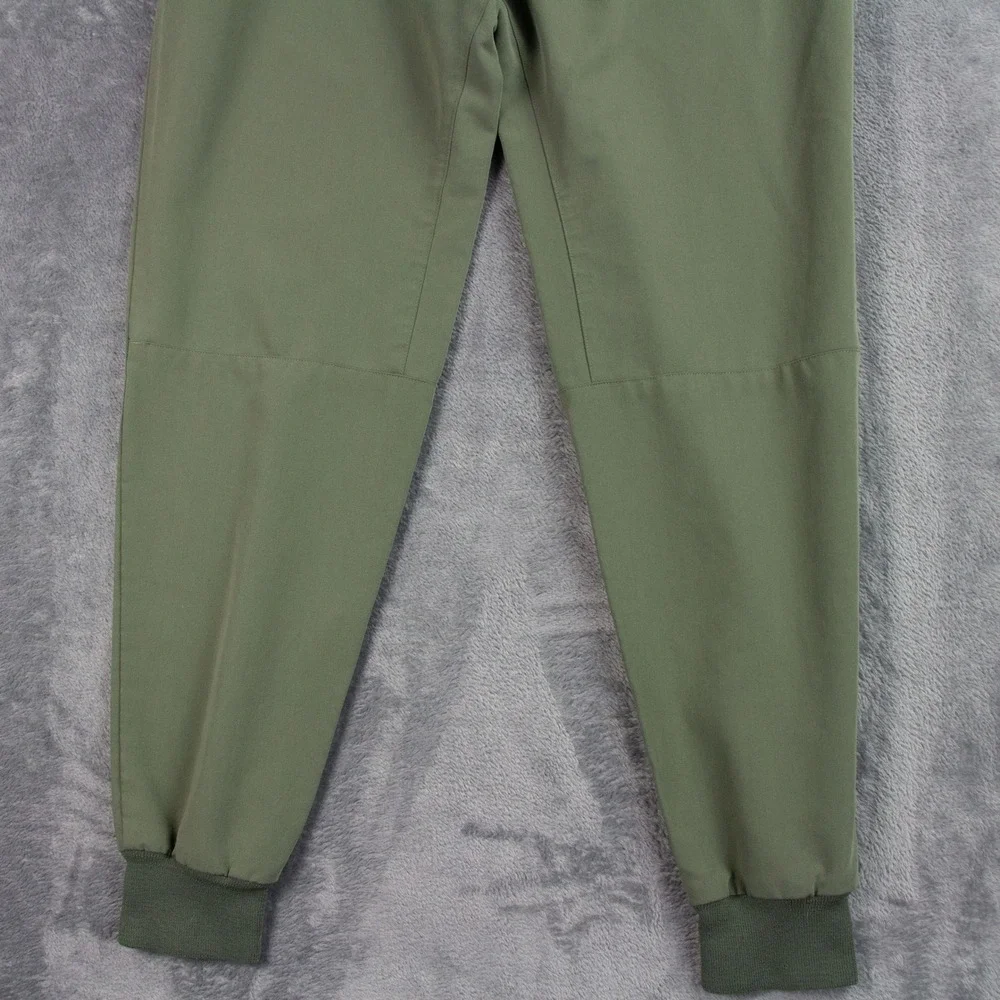 FIGS Technical Collection Mens S Olive Green Jogger Scrub‎ Pants